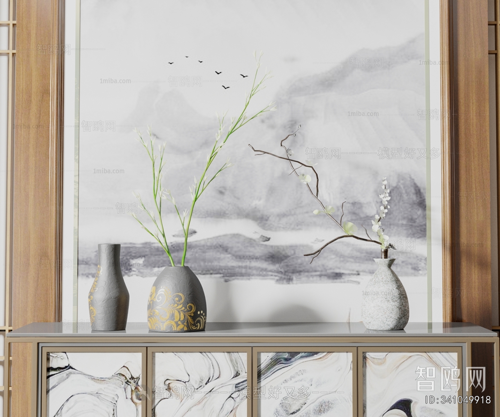 New Chinese Style Decorative Set