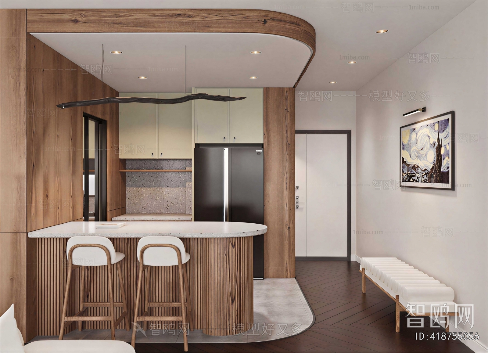 Modern Open Kitchen