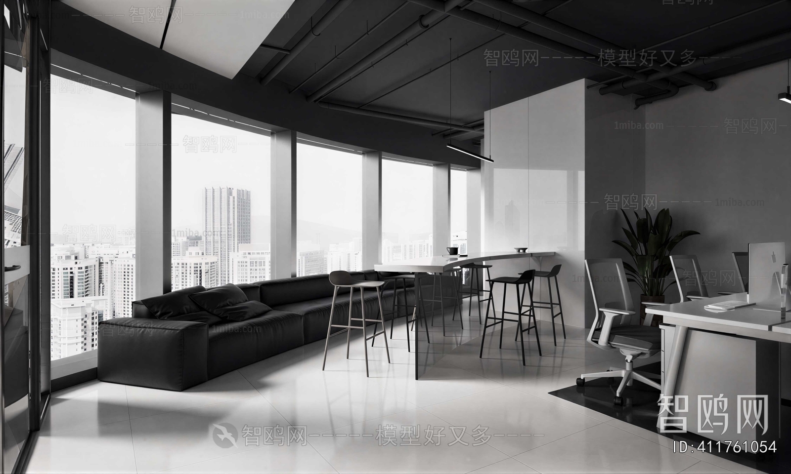 Modern Office Rest Area