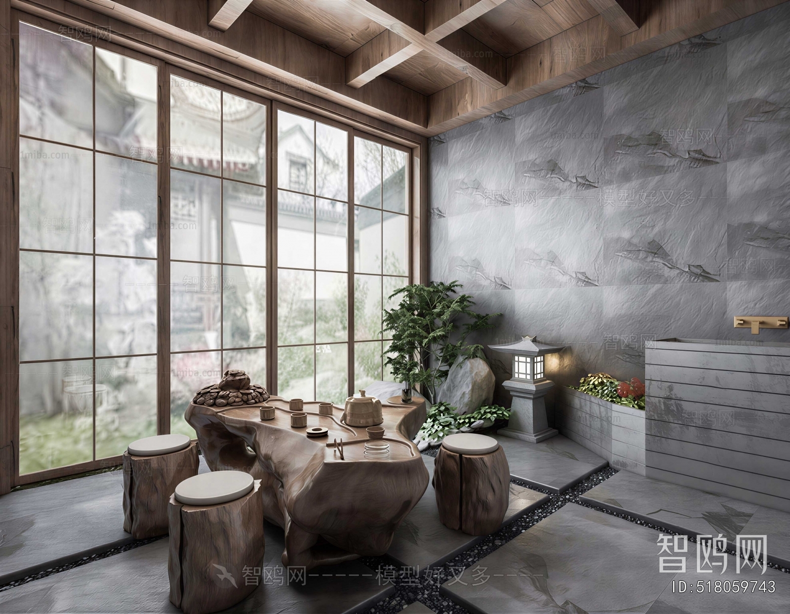 New Chinese Style Tea House