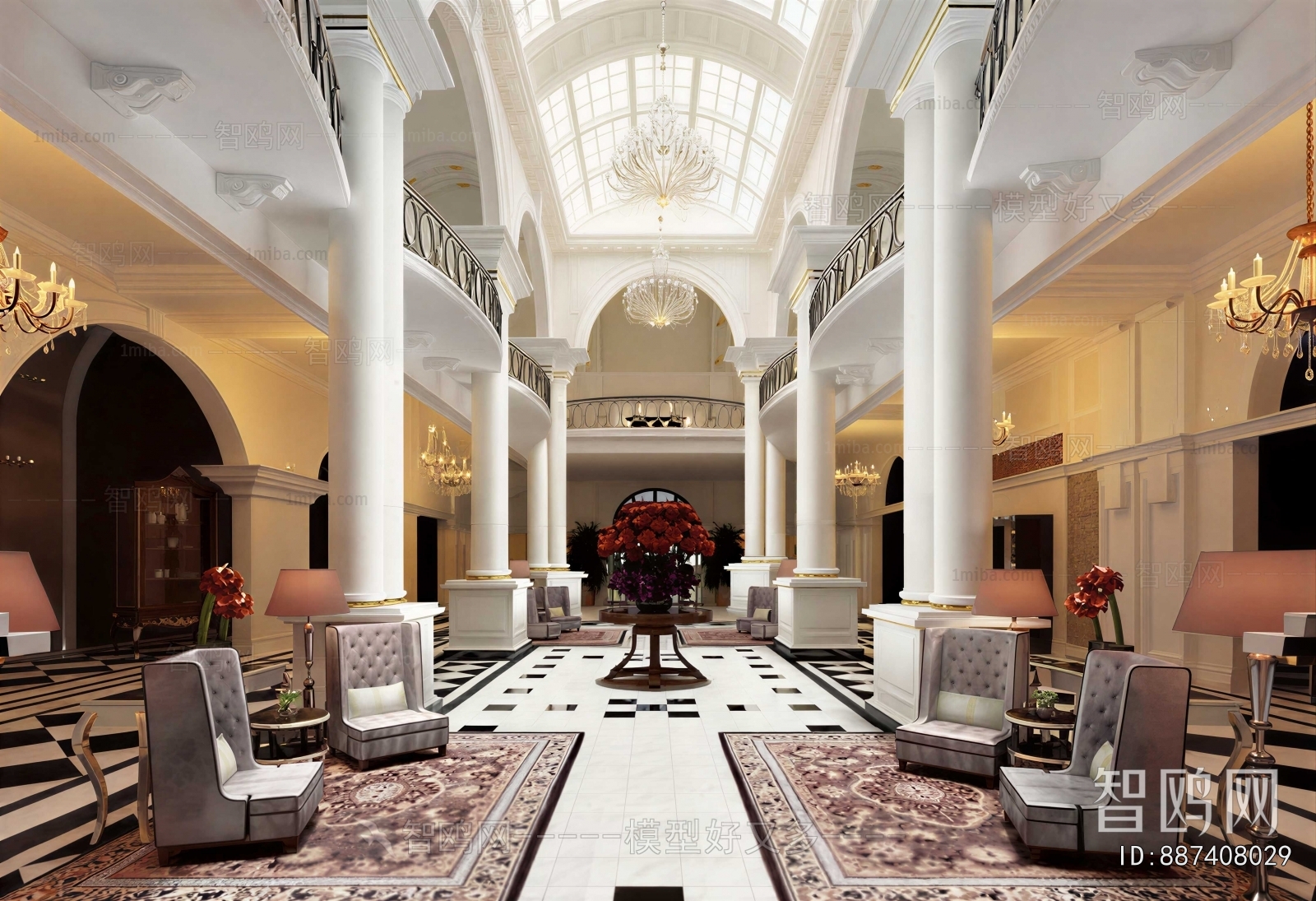 European Style Lobby Hall