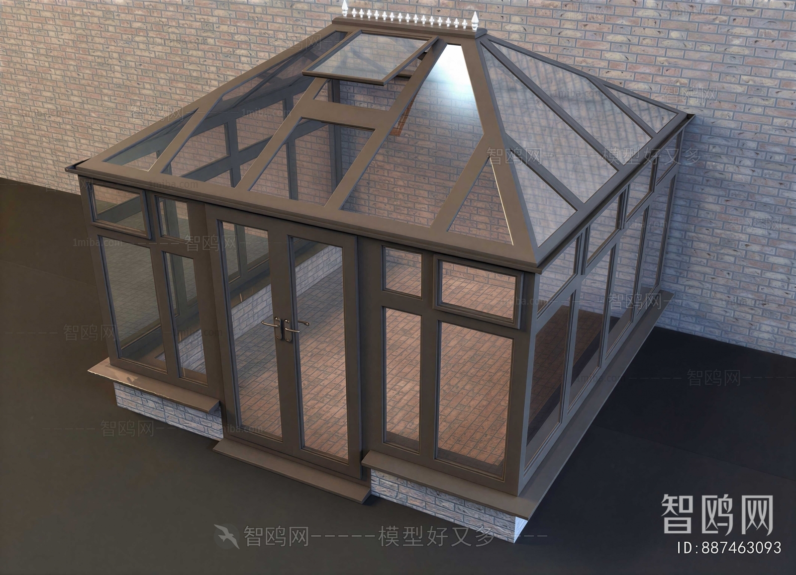 Modern Glass Sunshine Room