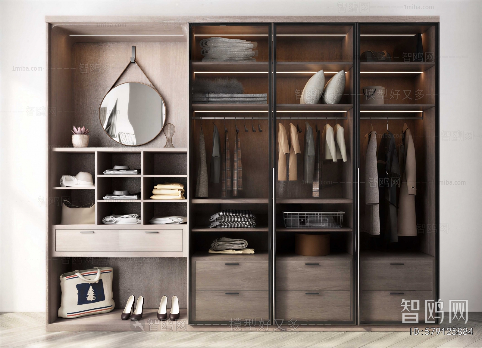 Modern The Wardrobe