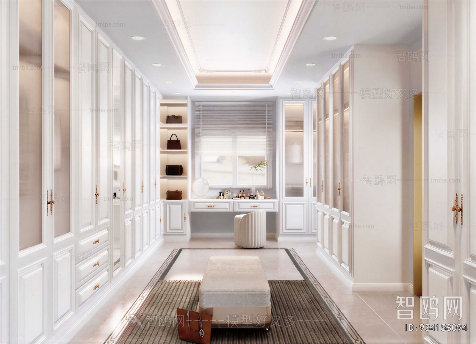 Modern Clothes Storage Area