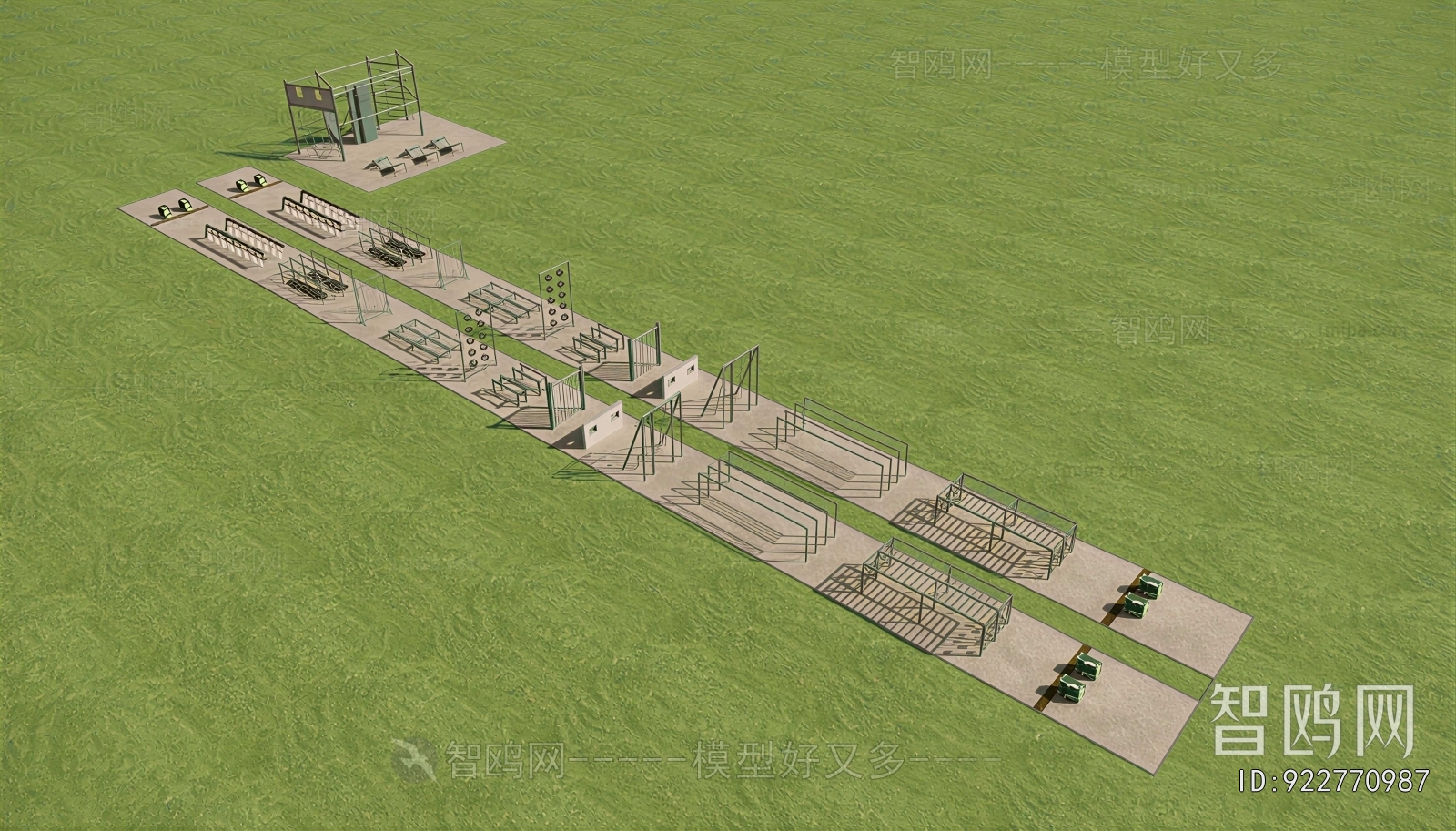 Modern Fitness Equipment