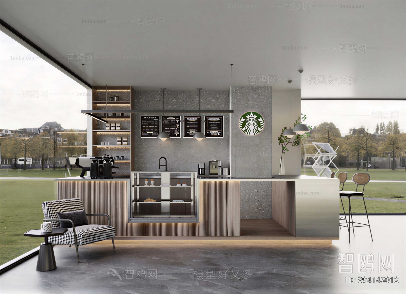 Modern Cafe