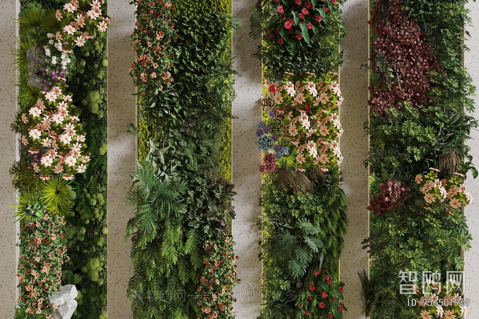 Modern Plant Wall