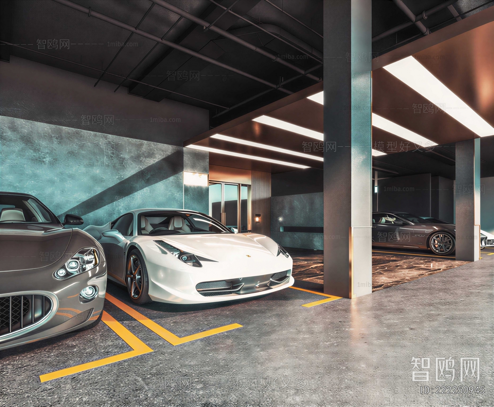 Modern Underground Garage