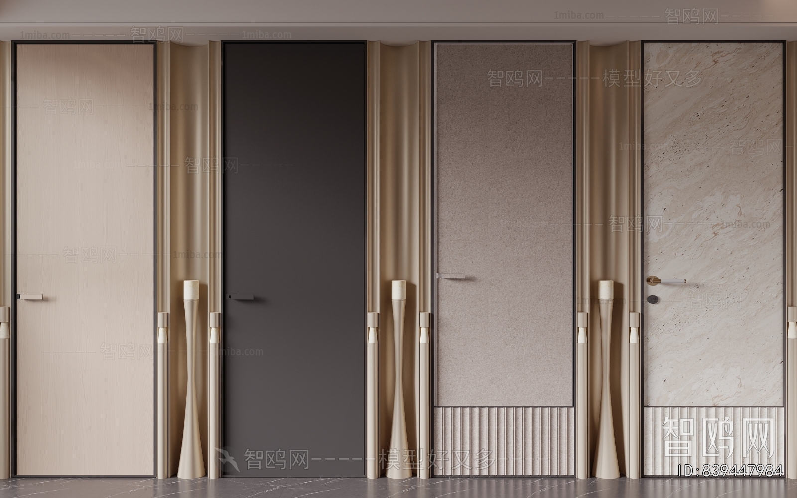 Modern Single Door
