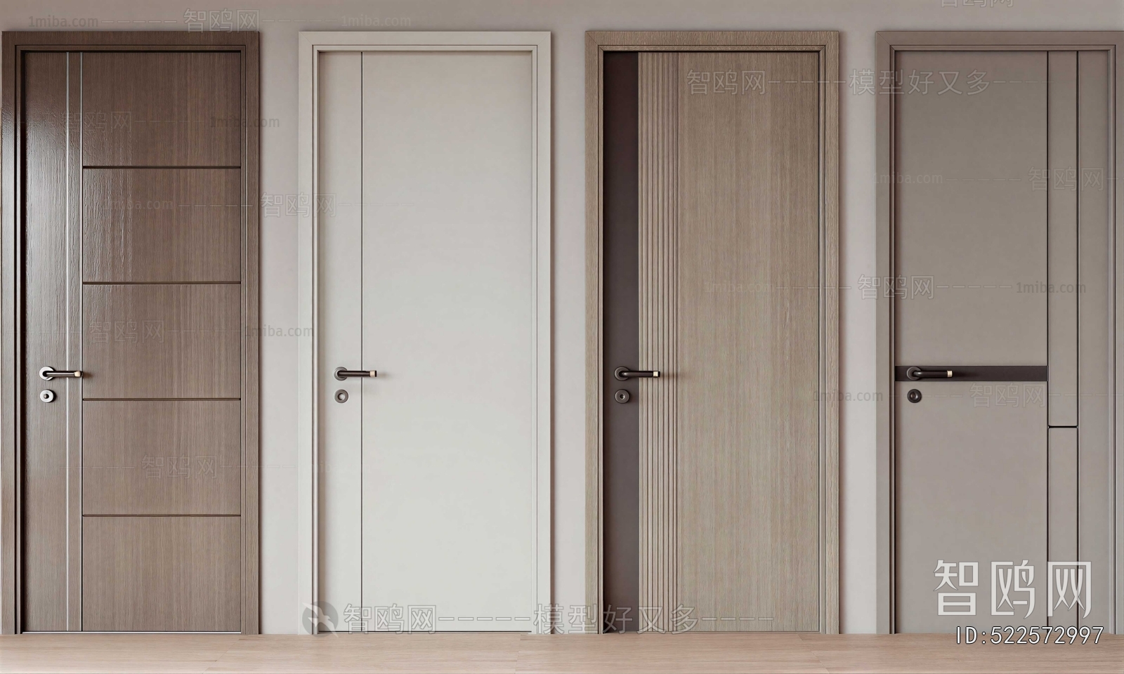 Modern Single Door