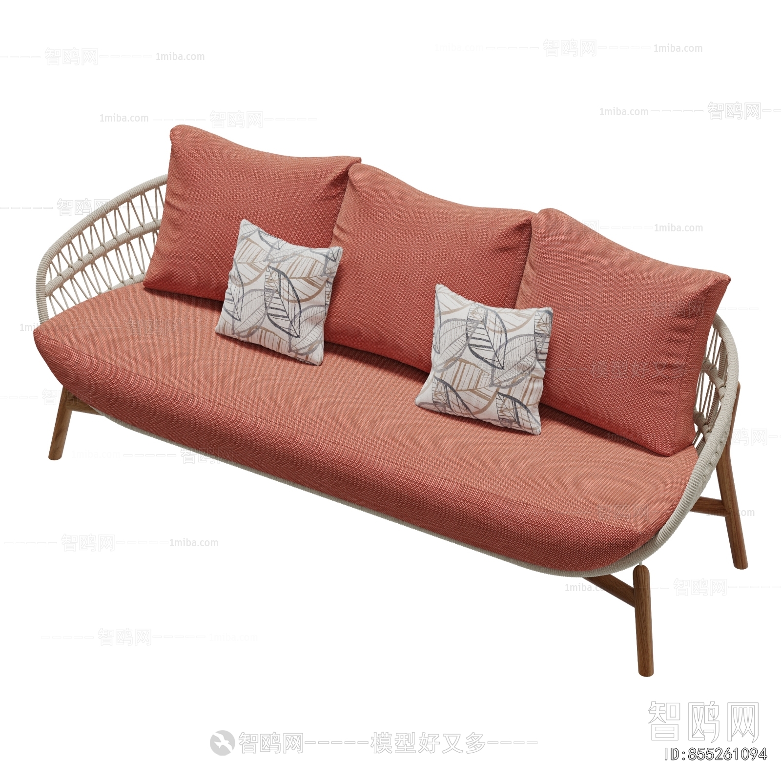 Modern Three-seat Sofa