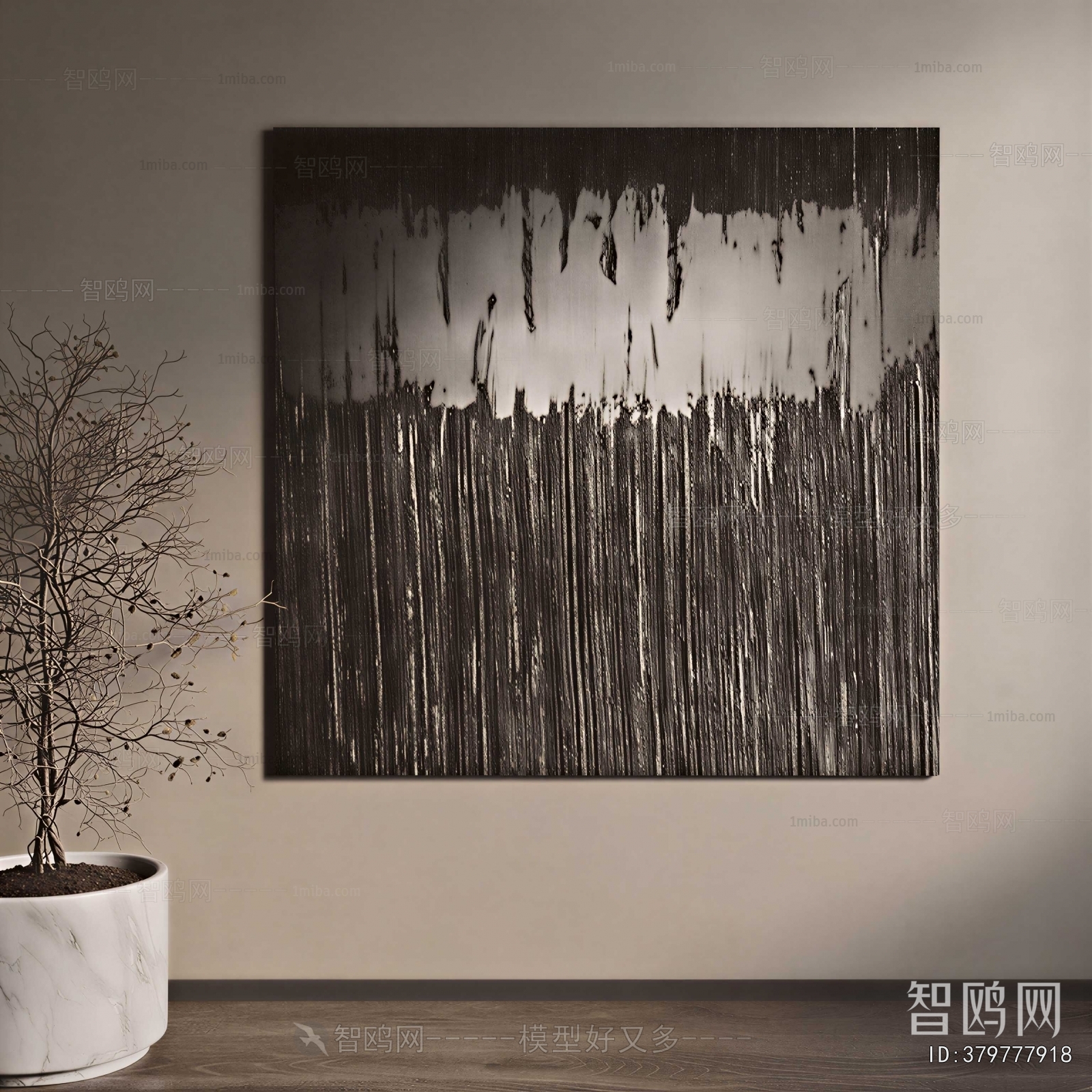Wabi-sabi Style Painting
