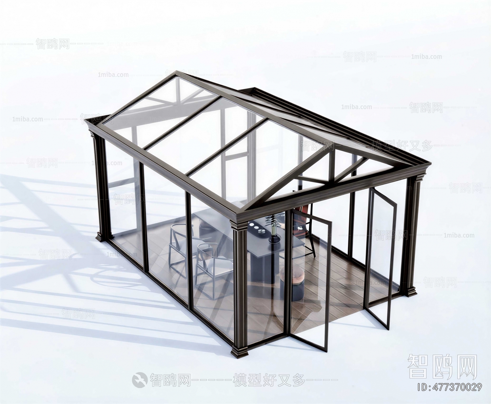 Modern Glass Sun Room