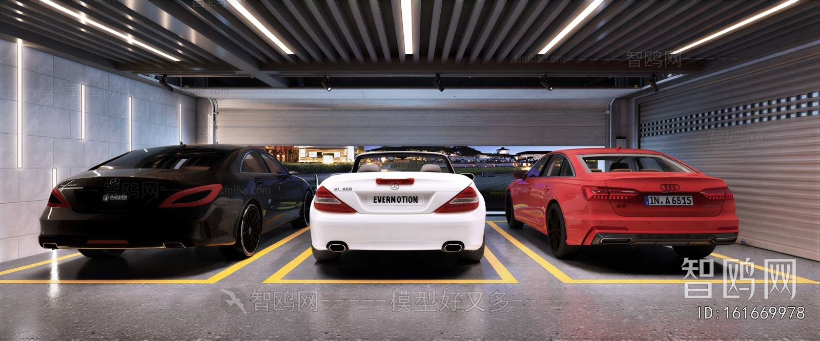 Modern Underground Garage