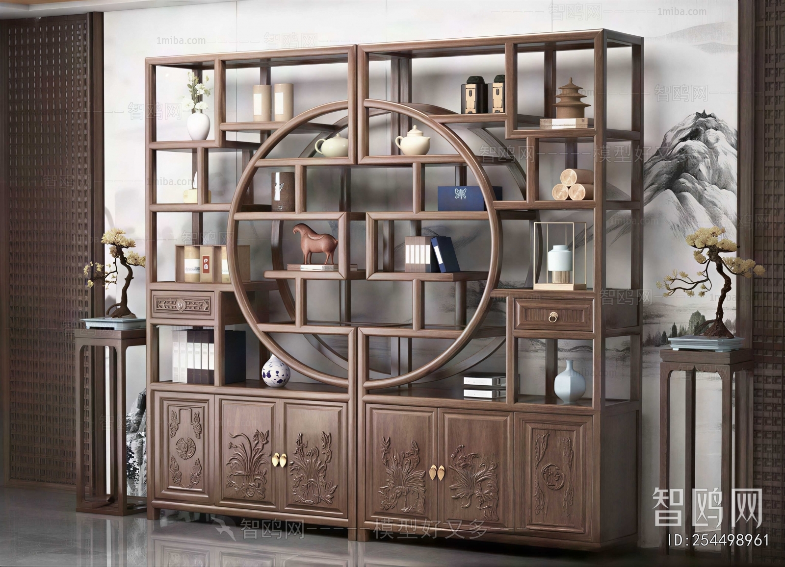 New Chinese Style Antique Rack