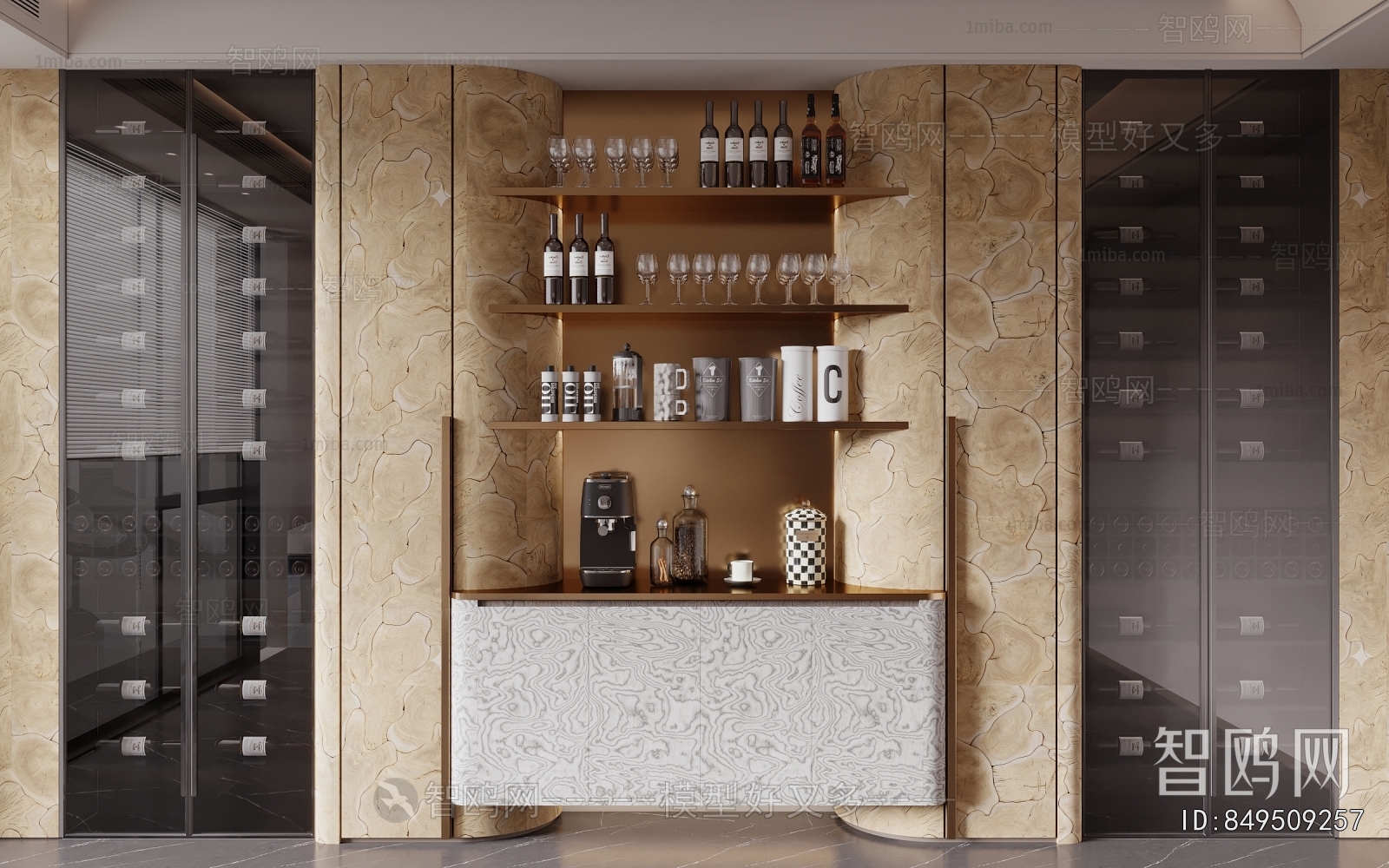 Modern Wine Cabinet