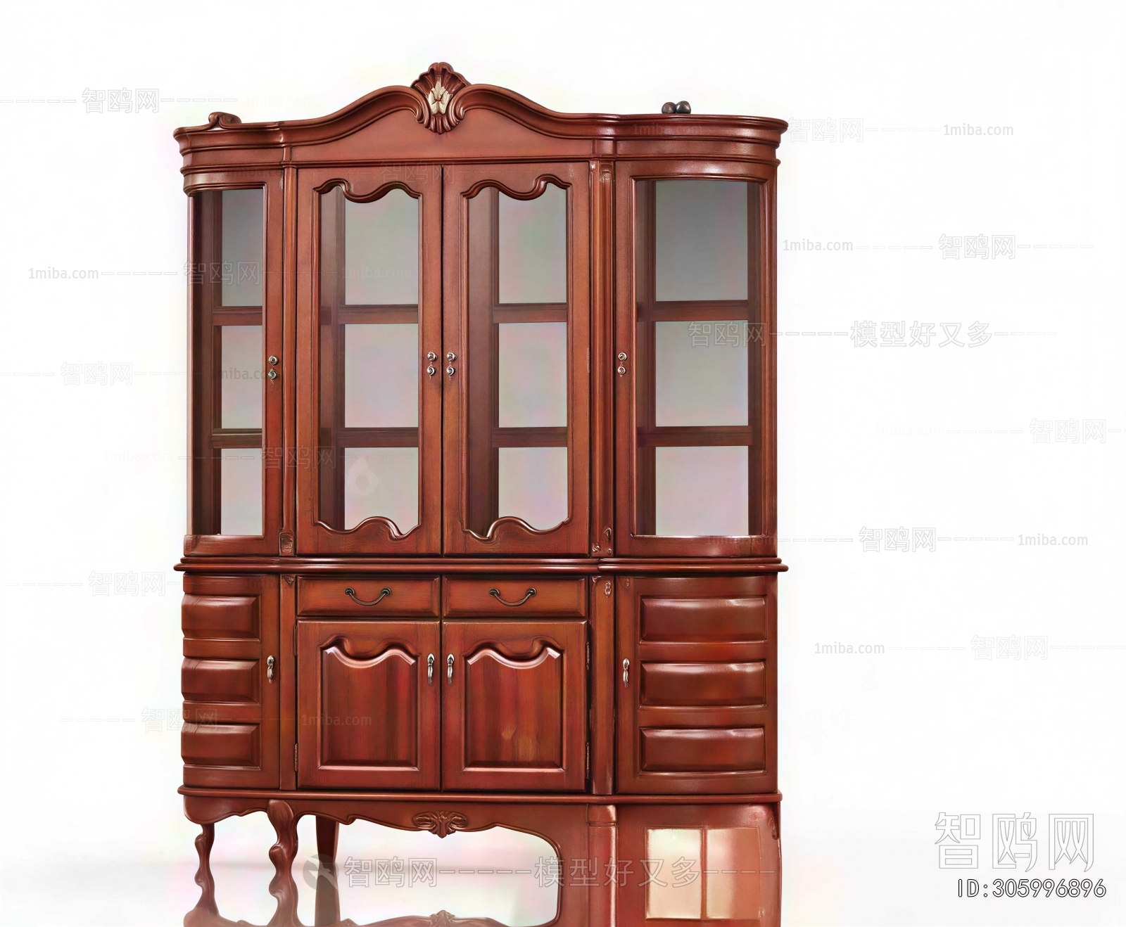 New Classical Style Wine Cabinet