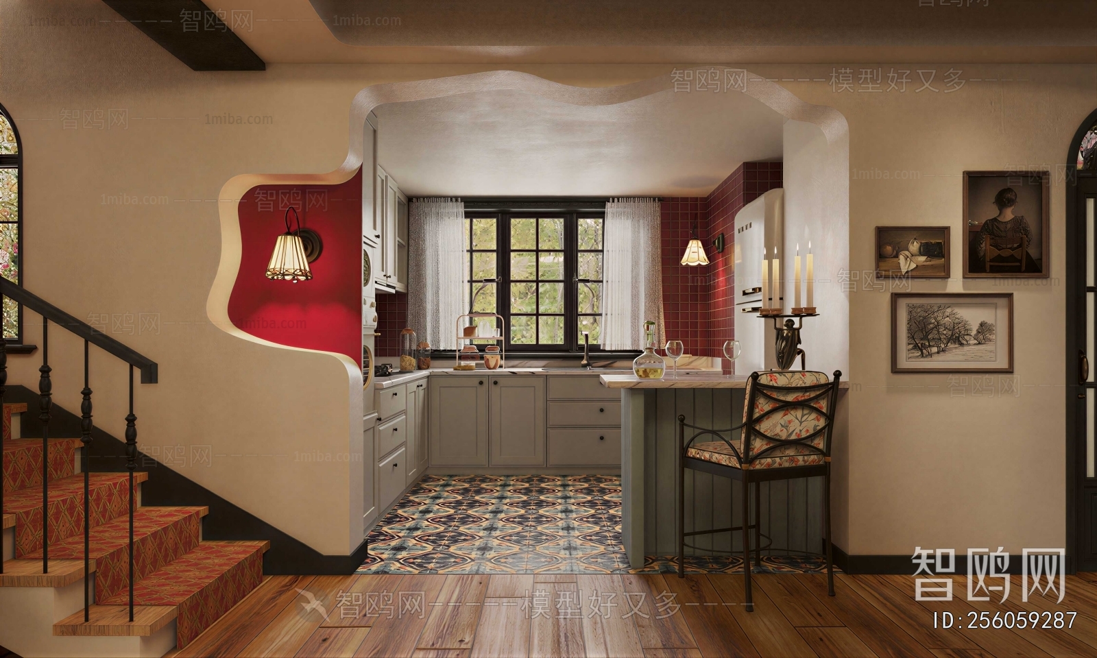 Retro Style The Kitchen