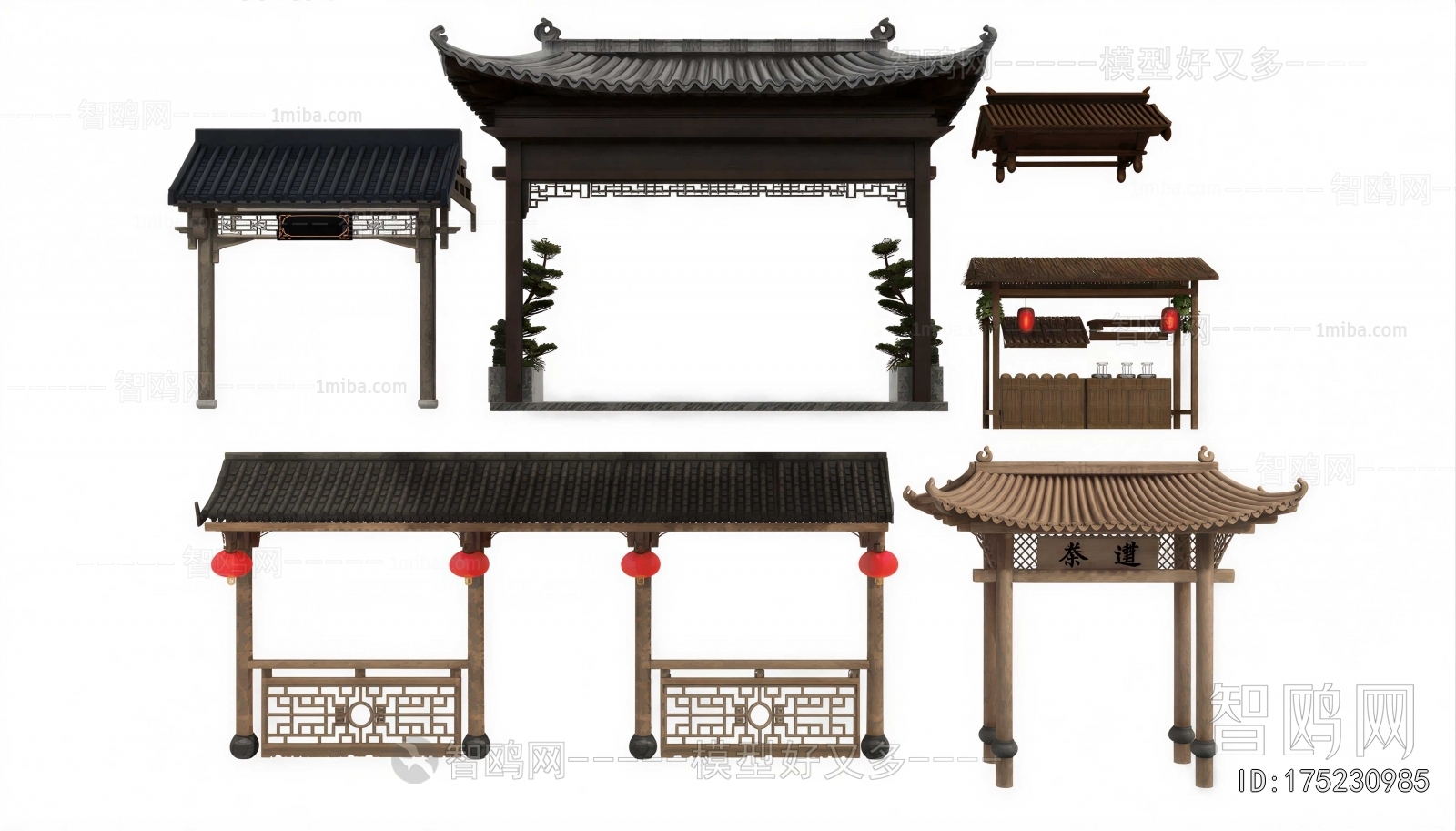Chinese Style Facade Element