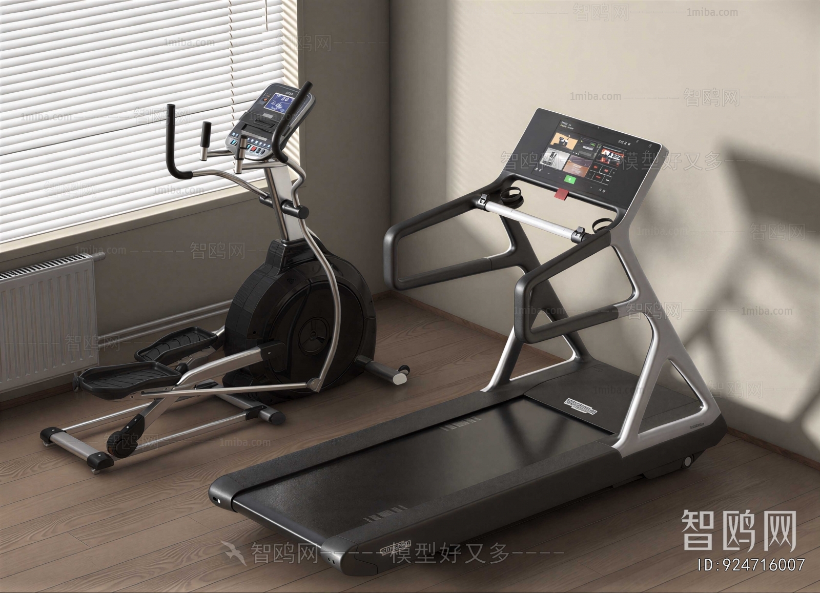 Modern Fitness Equipment