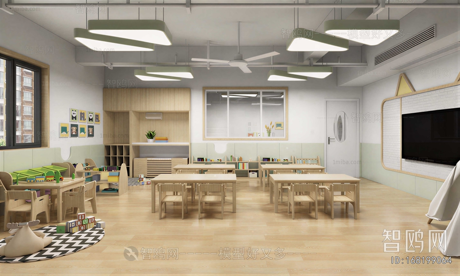 Modern Kindergarten Classrooms