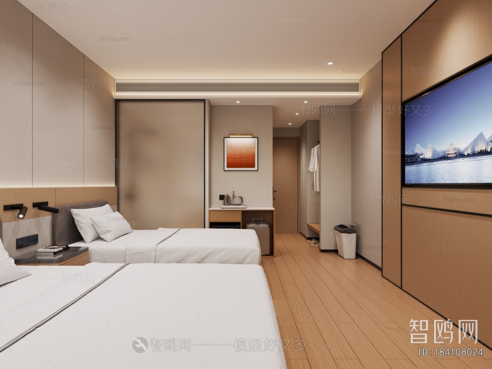 Modern Guest Room