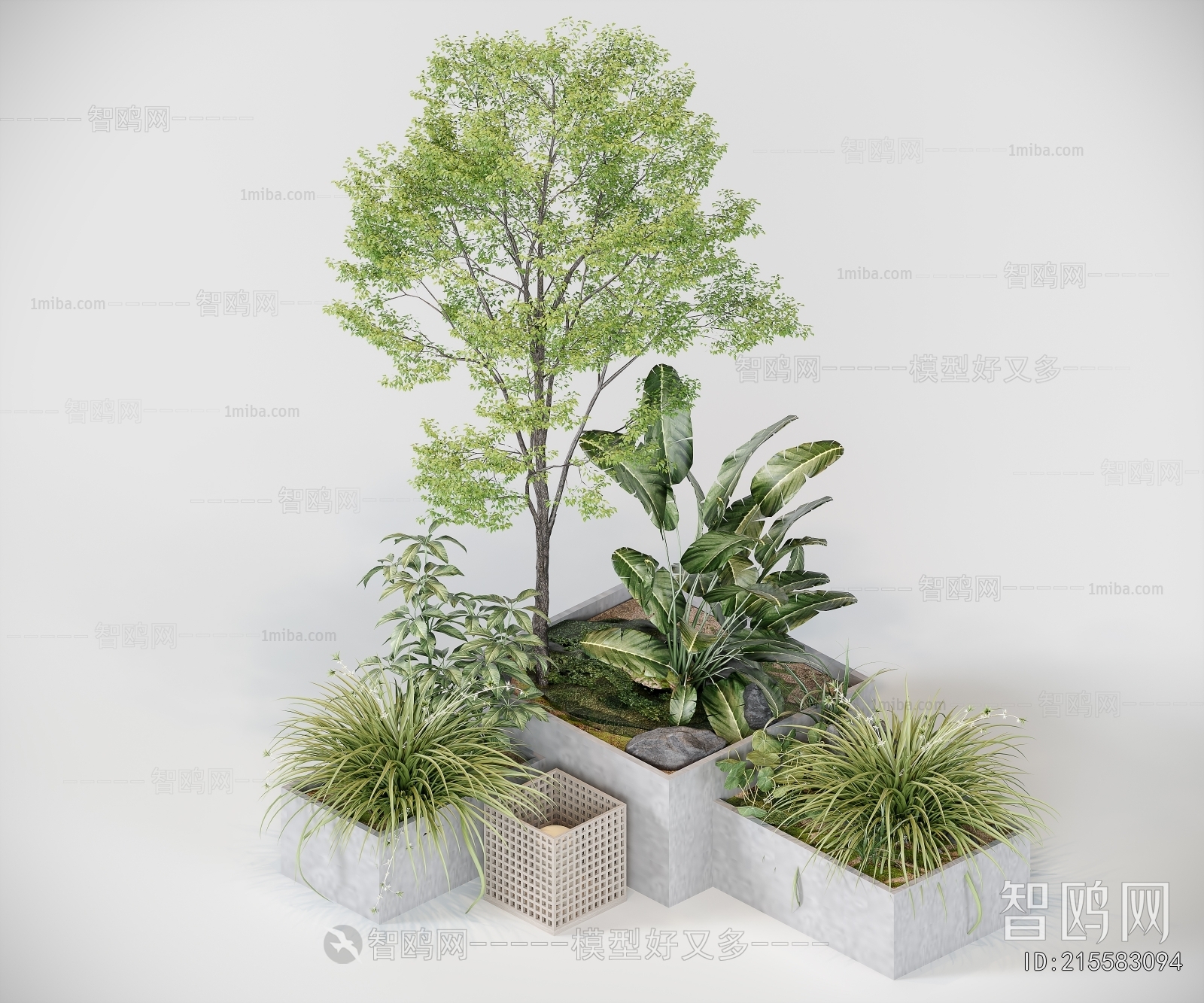 Modern Flower Bed, Flower Bowl, Flower Box