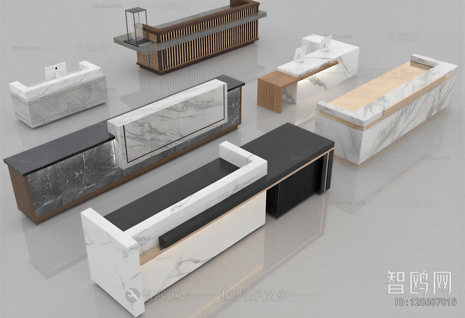 Modern Reception Desk