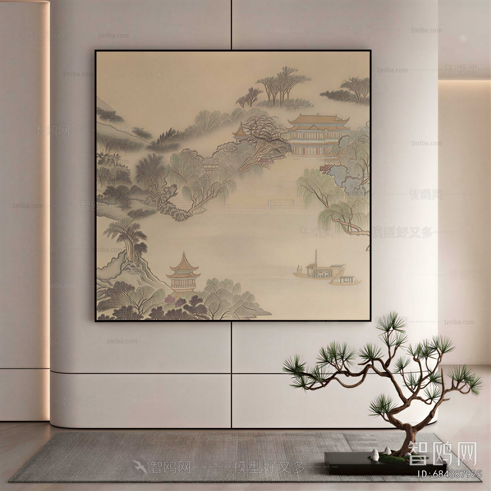 New Chinese Style Painting