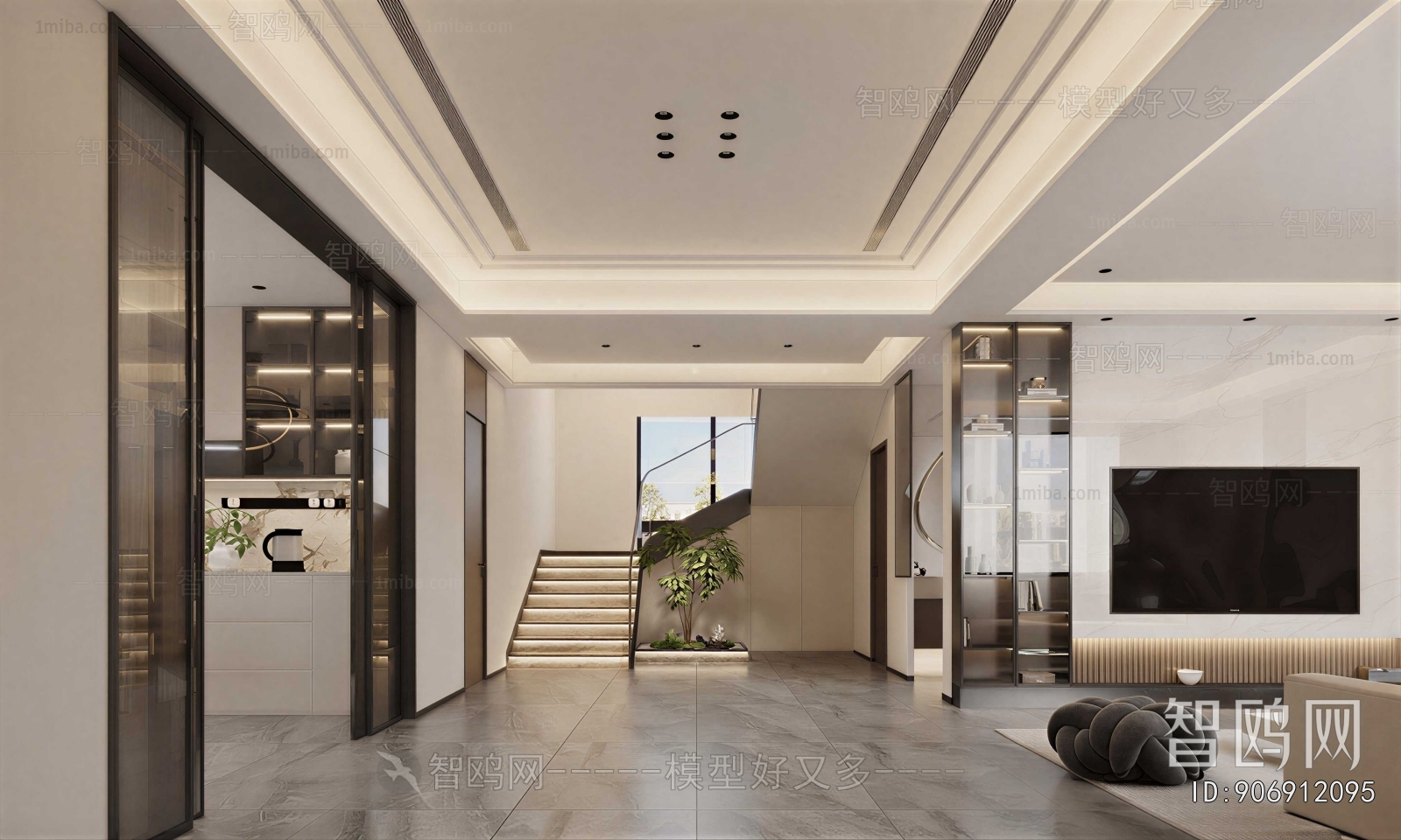 Modern Hallway