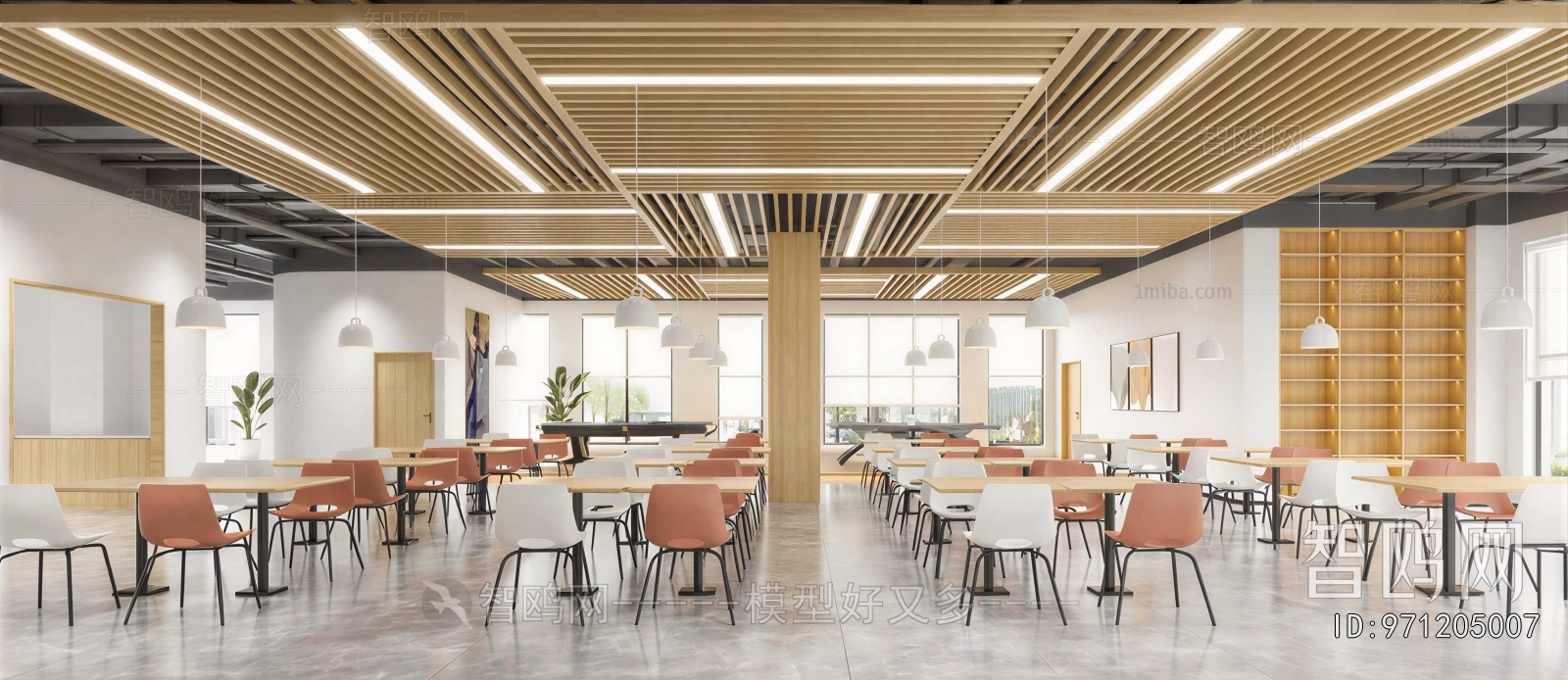 Modern Office Canteen