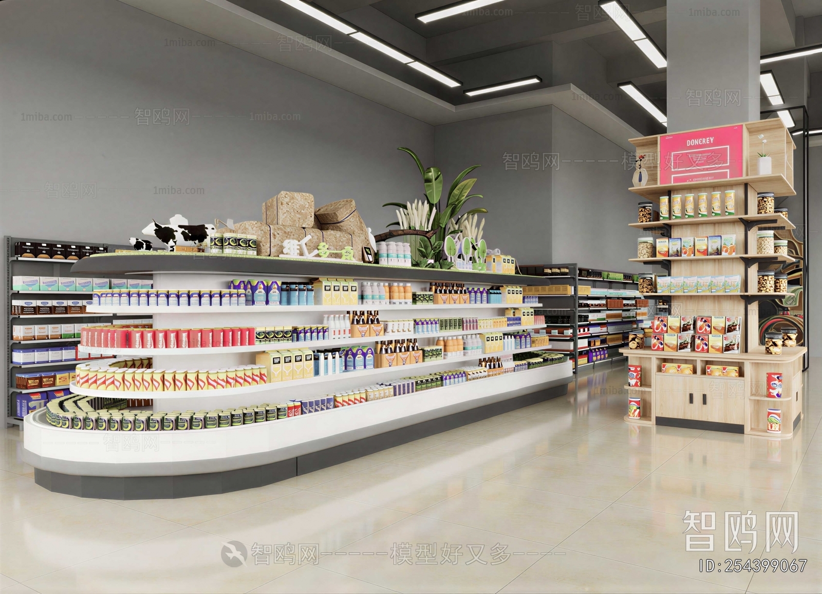 Modern Supermarket