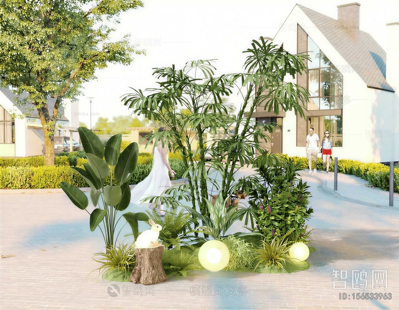 Modern Plant Pile