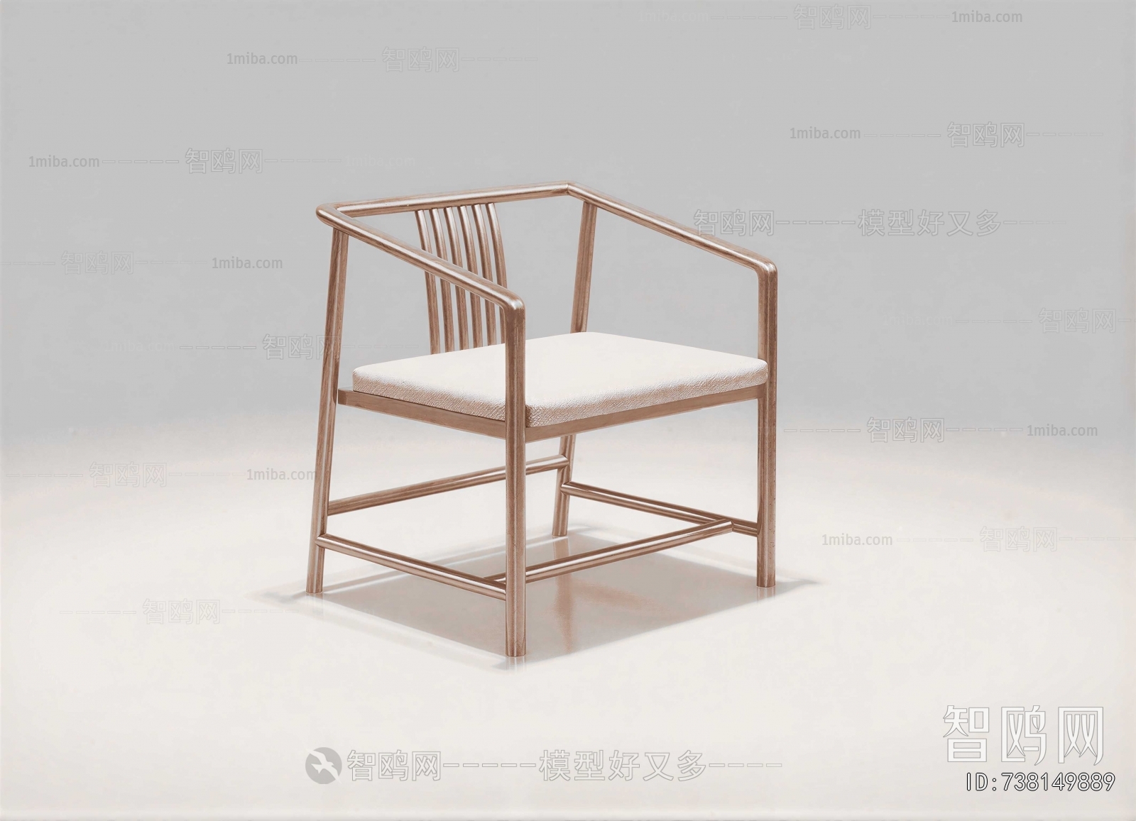 New Chinese Style Lounge Chair