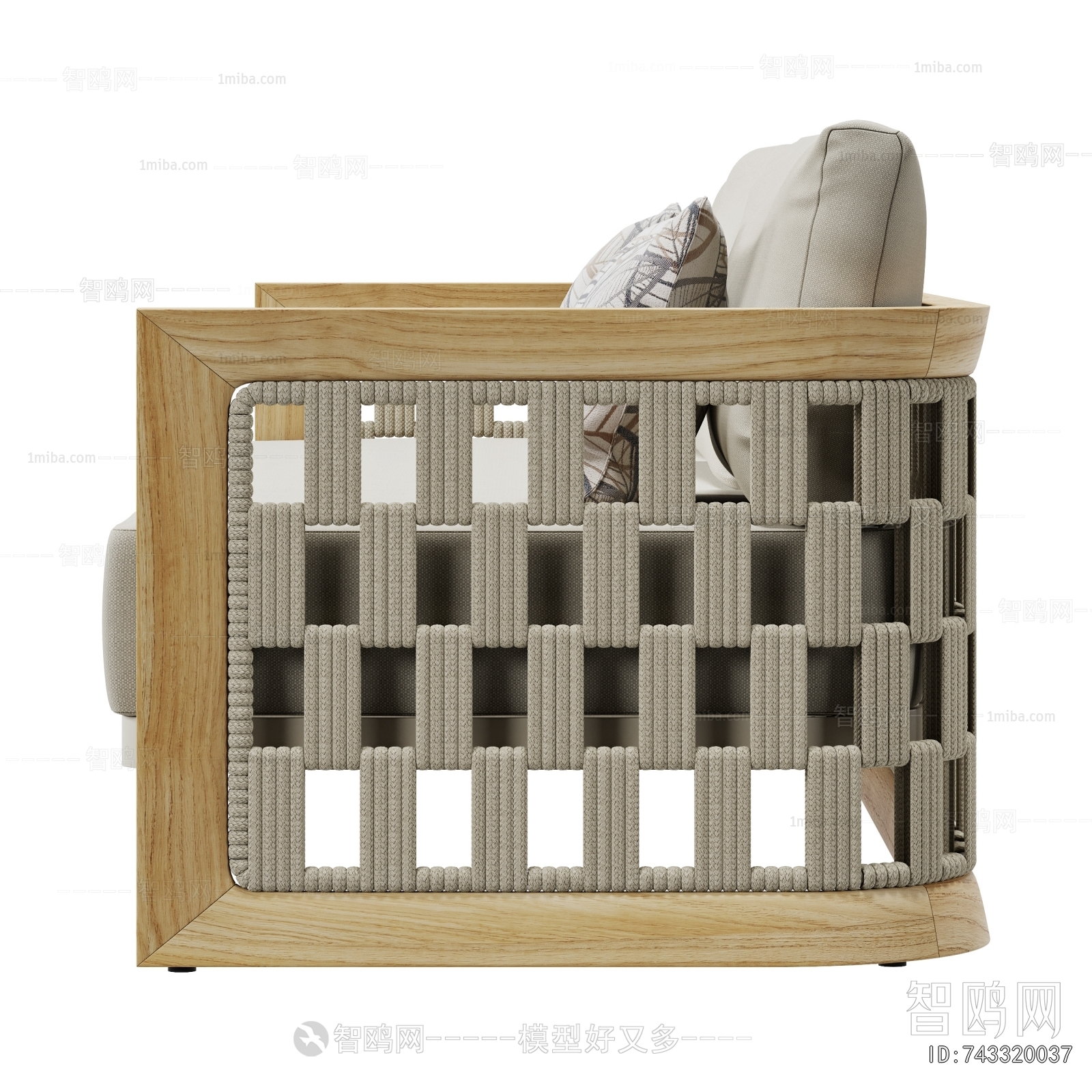 Modern Three-seat Sofa