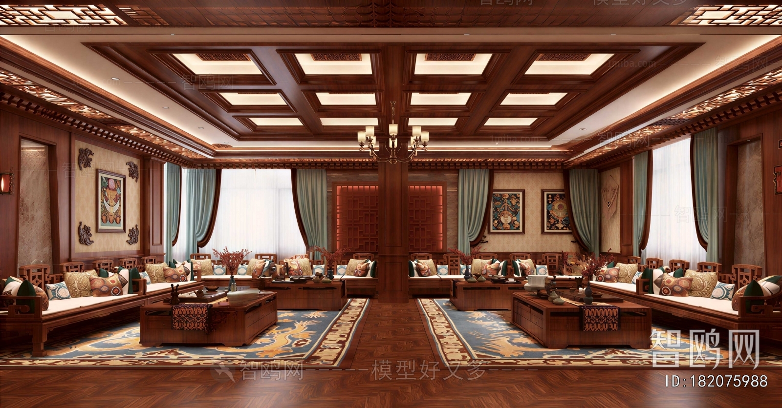 Chinese Style A Living Room