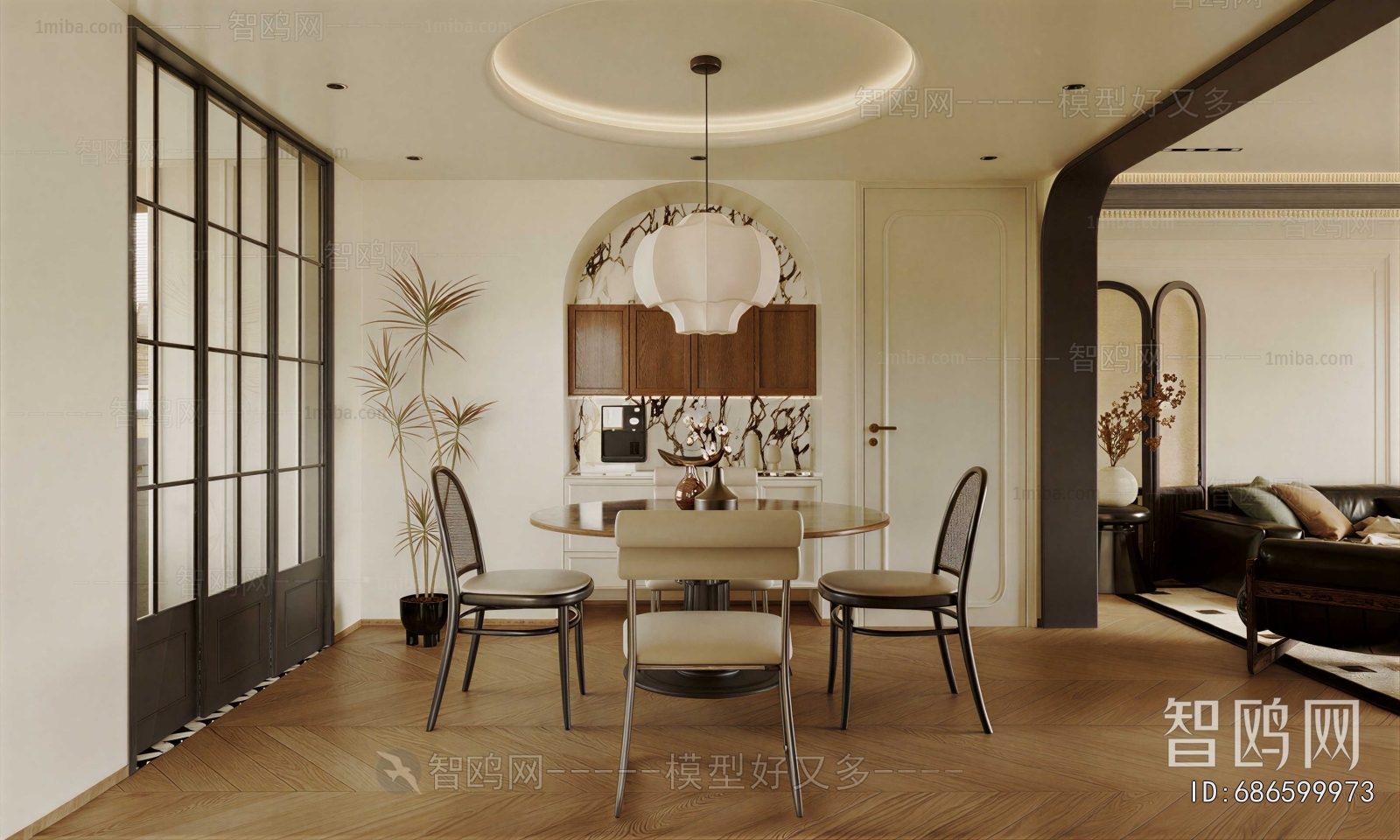 French Style Dining Room