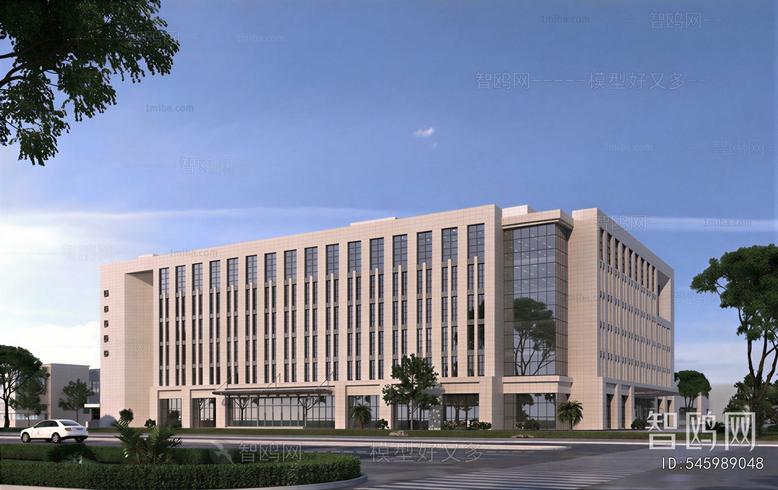 Modern Appearance Of Commercial Building