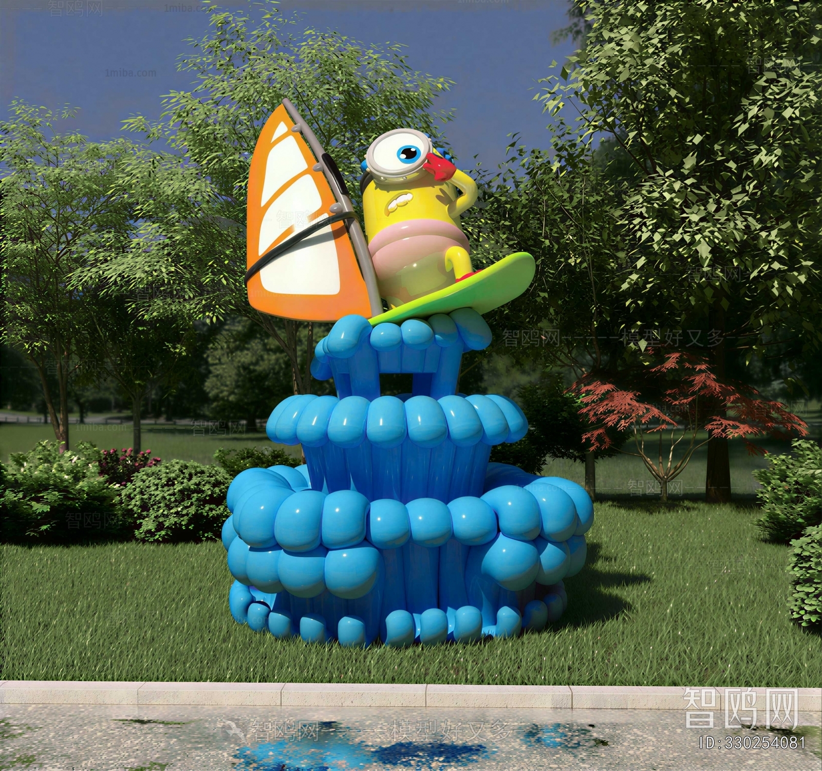 Modern Sculpture Sketch