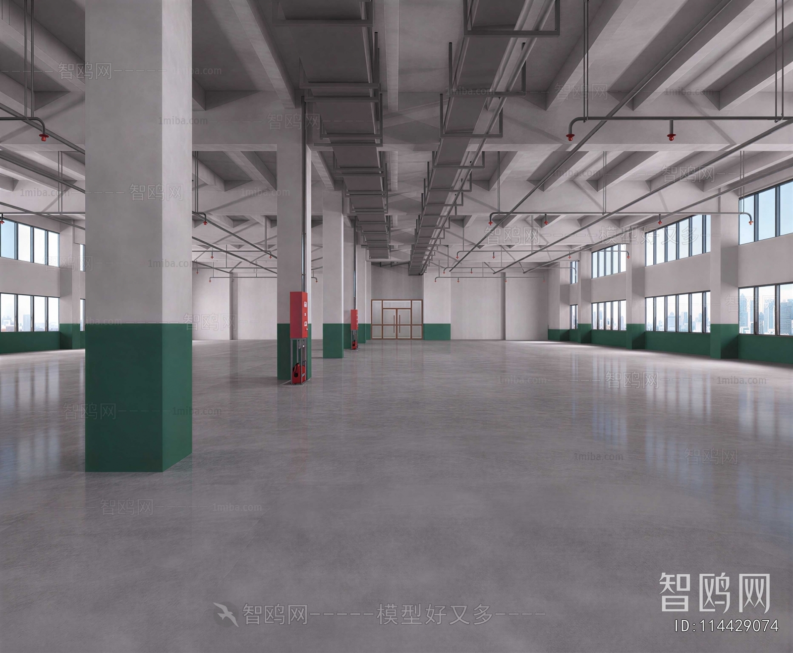 Industrial Style Industrial Building
