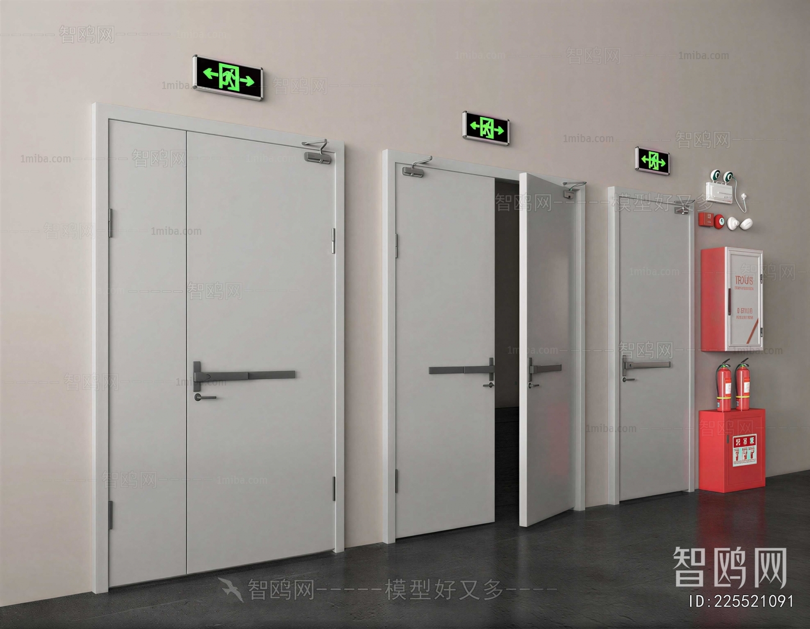 Modern Fire Door