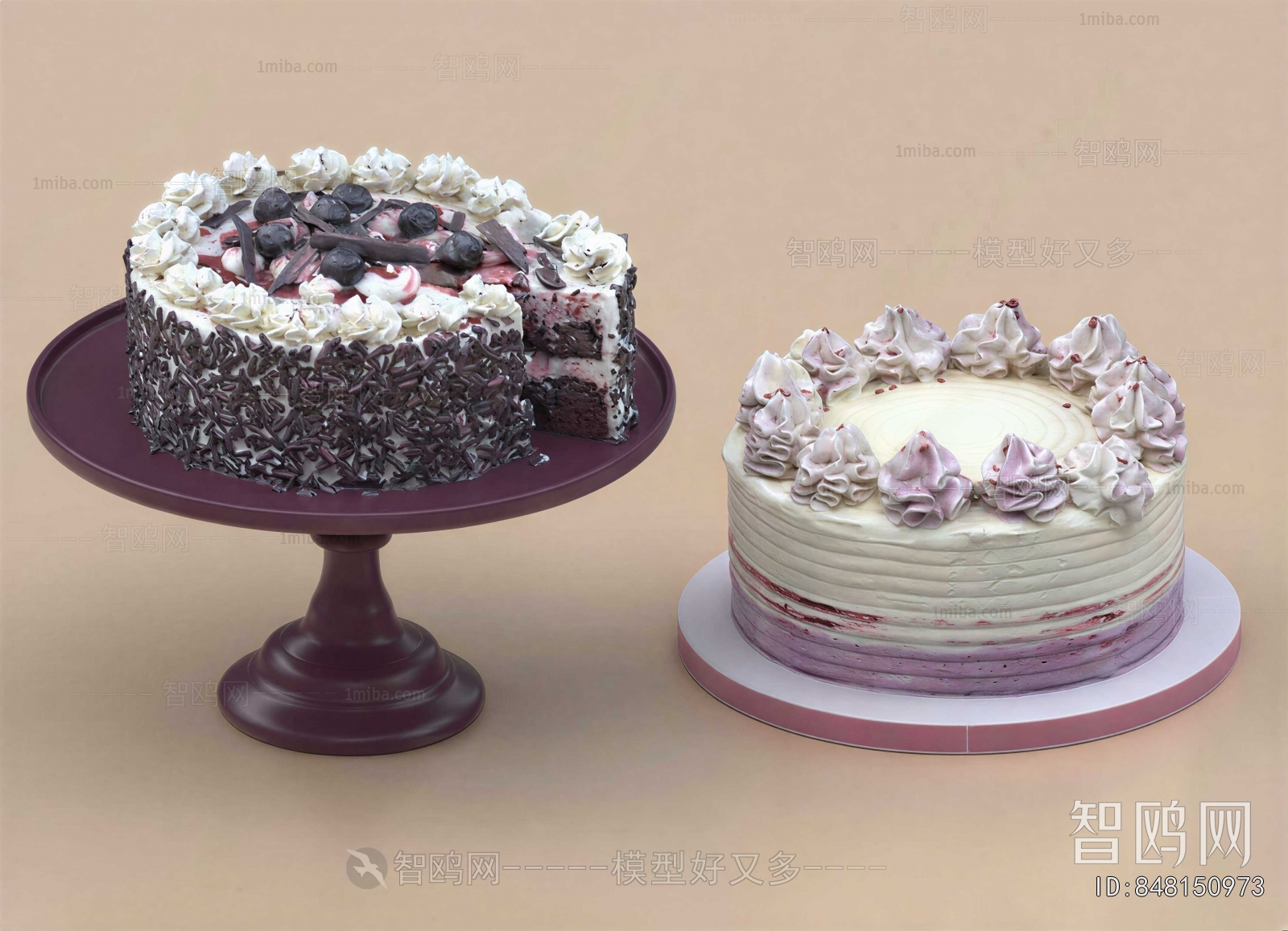 Modern Bread Cake