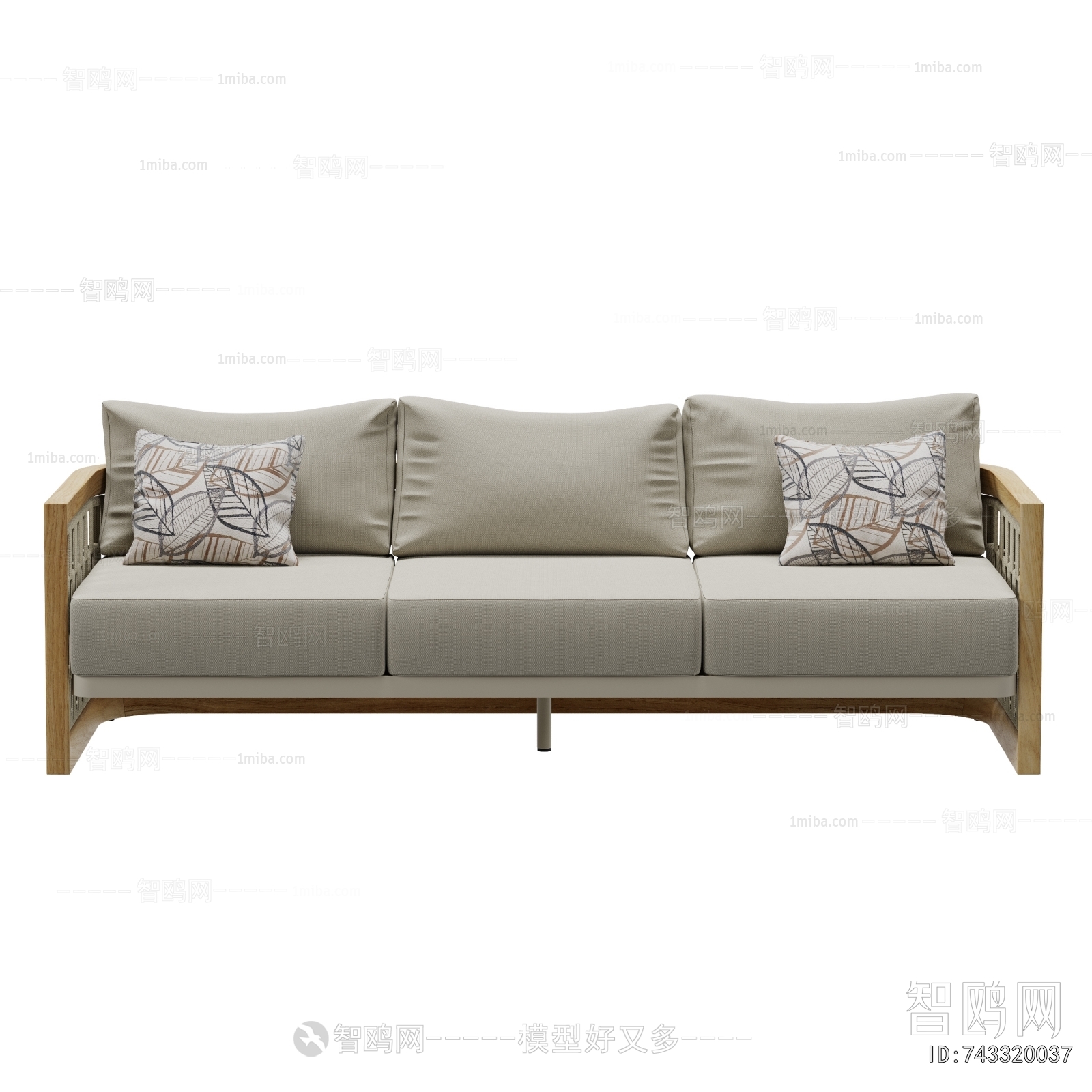 Modern Three-seat Sofa