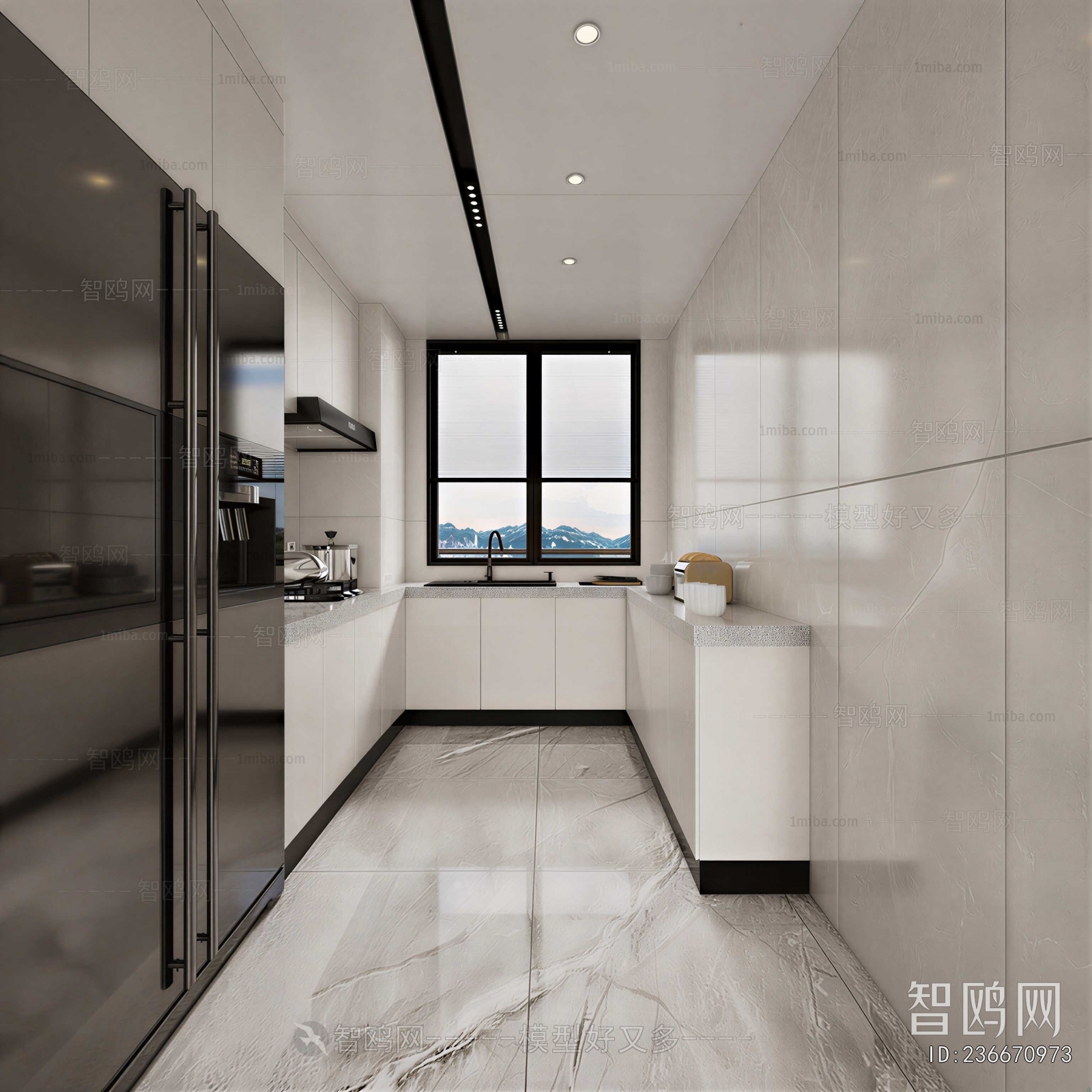 Modern The Kitchen