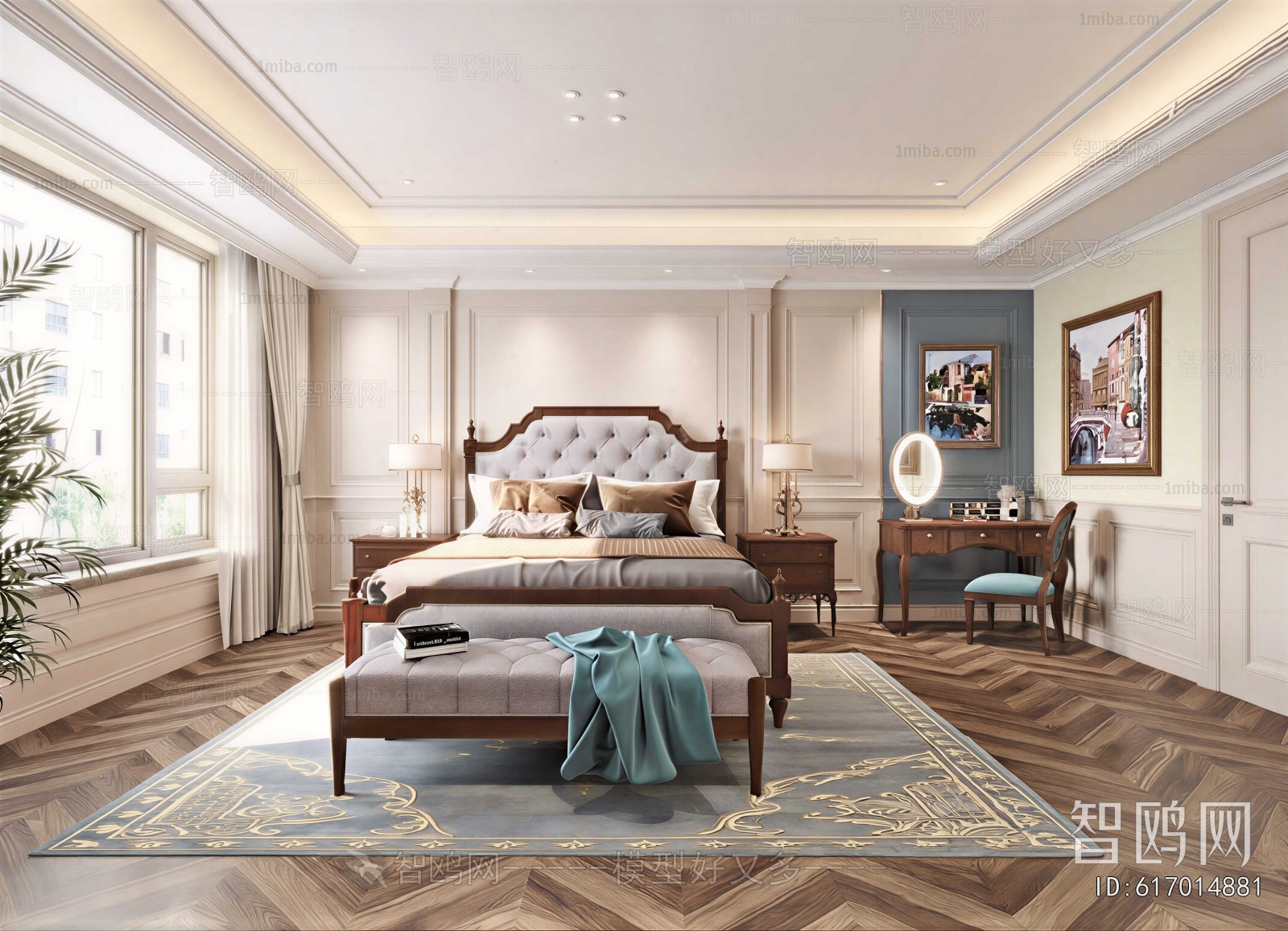 American Style Bedroom