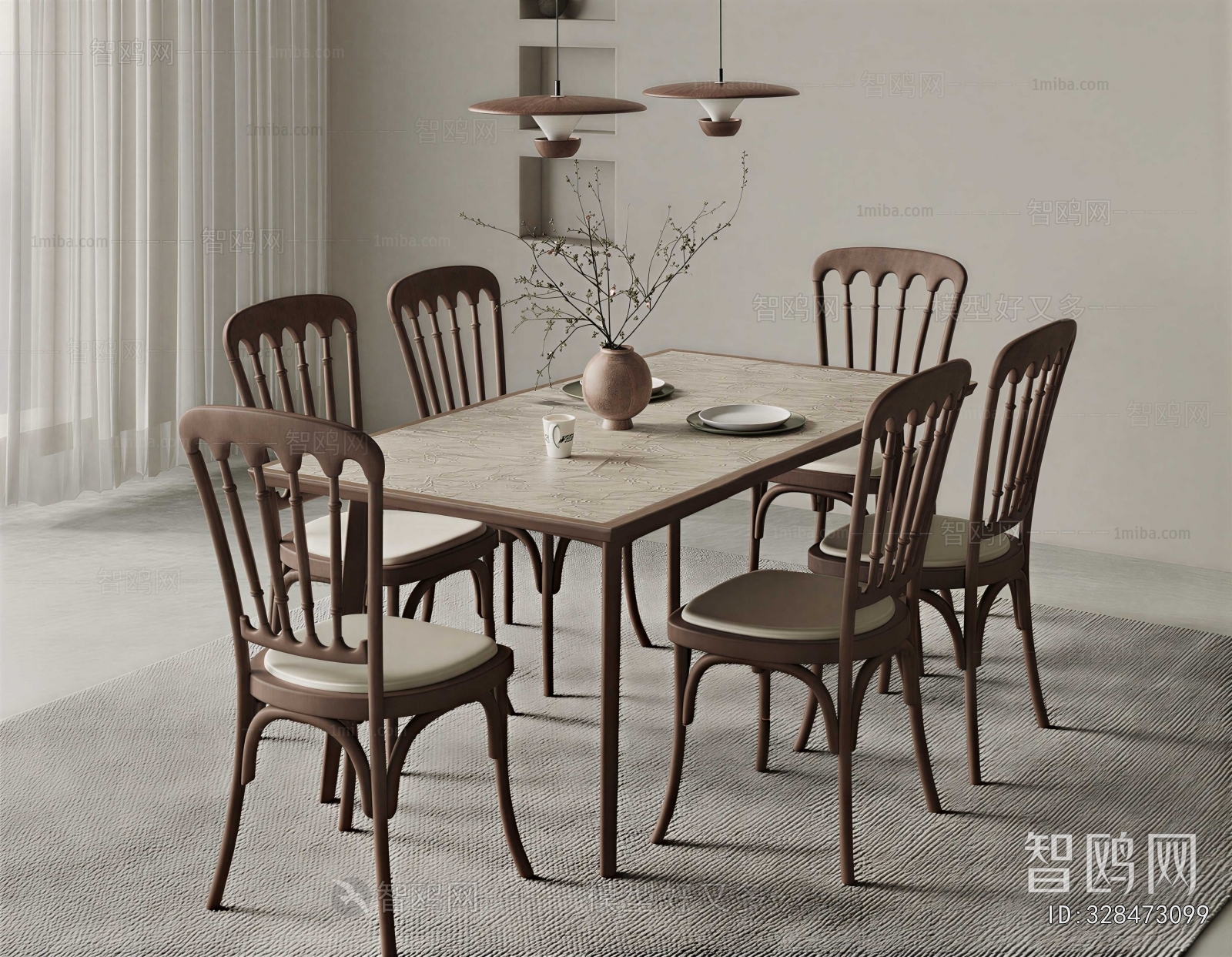 Modern Dining Table And Chairs