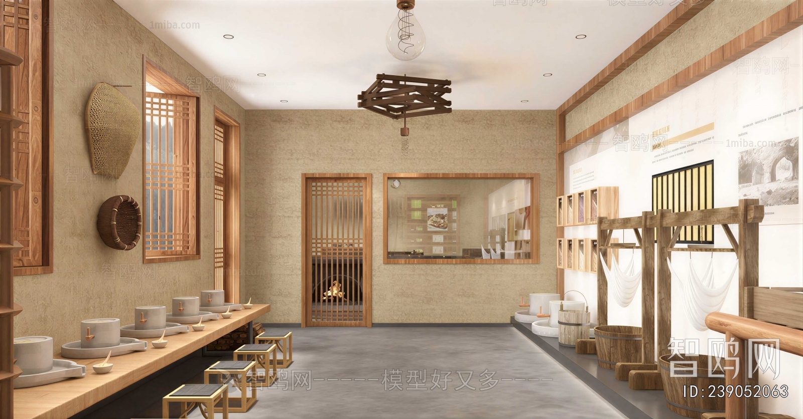 New Chinese Style Exhibition Hall