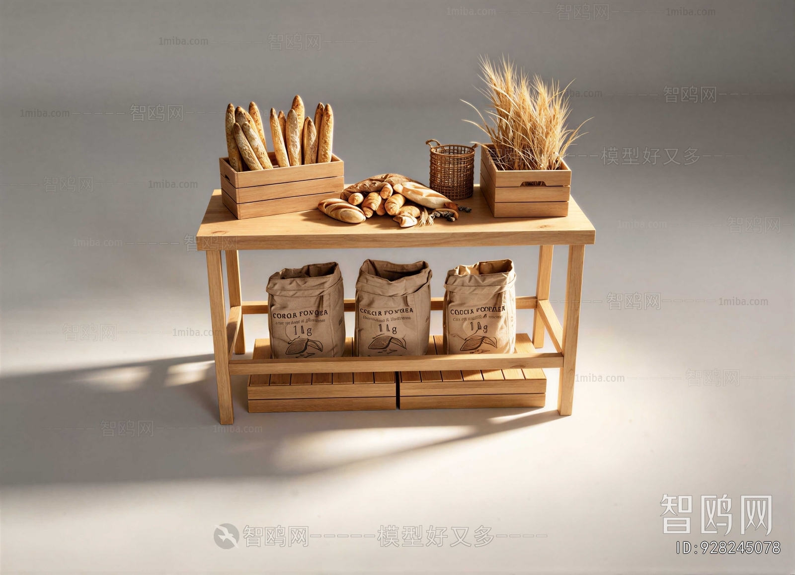 Modern Bread Cake