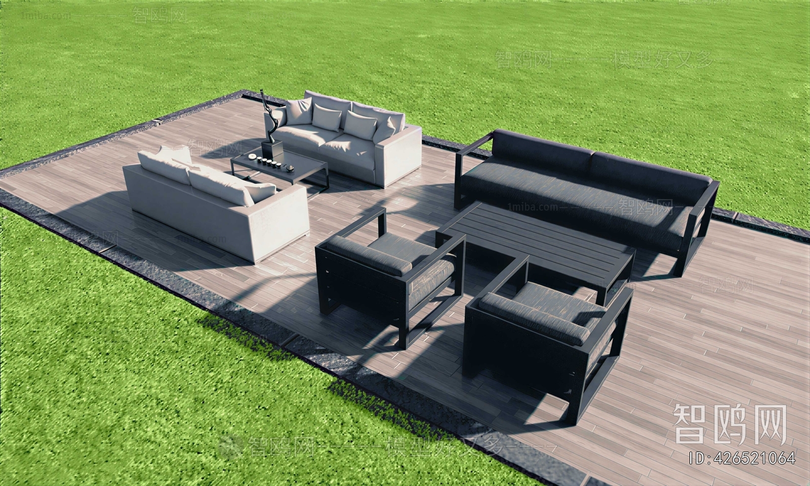 Modern Outdoor Sofa