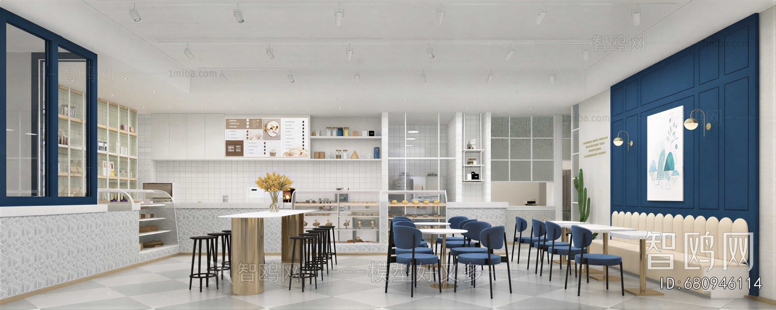 Modern Dessert Shop
